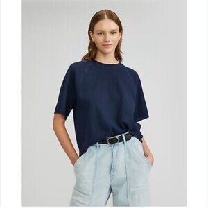 Everlane Navy Blue Short Sleeve Tee